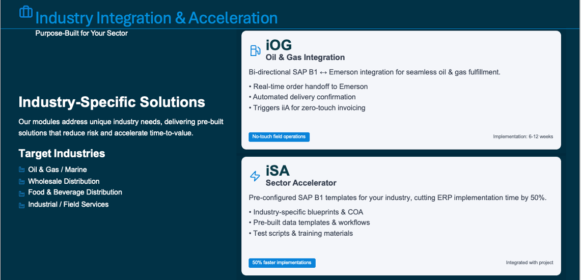 iStrat Automate – Industry & Commerce